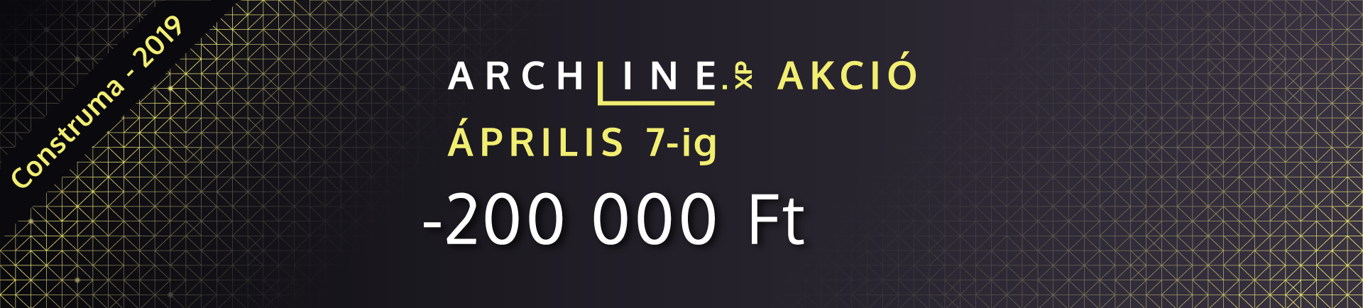 ARCHLine.XP Construma akció