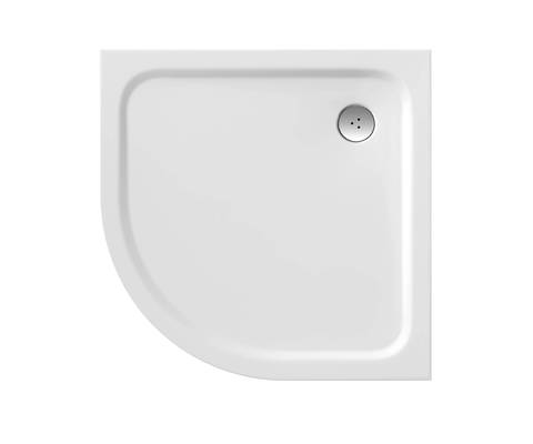 Elipso Pro Chrome 90 zuhanytálca fehér