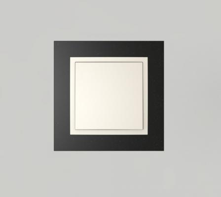Egyes keret+egyes billentyű, PETRA Gránit/Gyöngyház