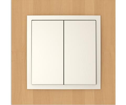 Egyes keret+dupla billentyű, ARBORE Bükk/Gyöngyház