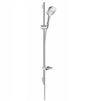 Raindance Select E 120 zuhanyszett, króm-fehér felülettel