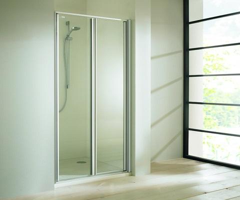 Hüppe classics two way door for recess or side panel clear glass ...