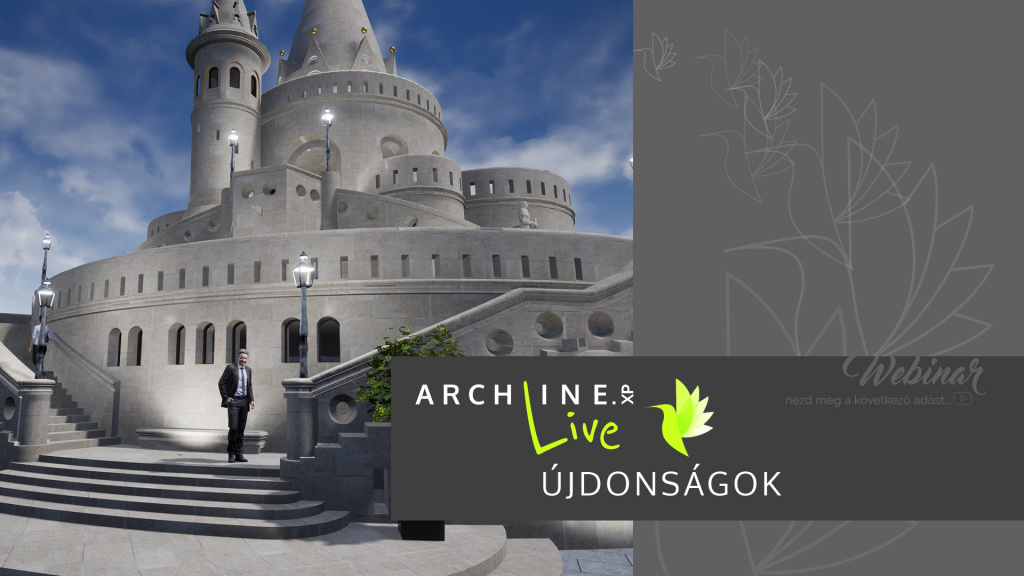 ARCHLine.XP Live újdonságok